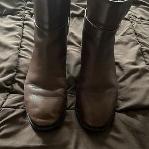 Tory Burch Women's Brown Ankle Boots
